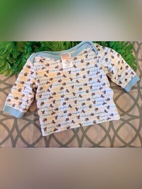 10/$25 • Vintage Simply Basic Cotton Monkey See Top